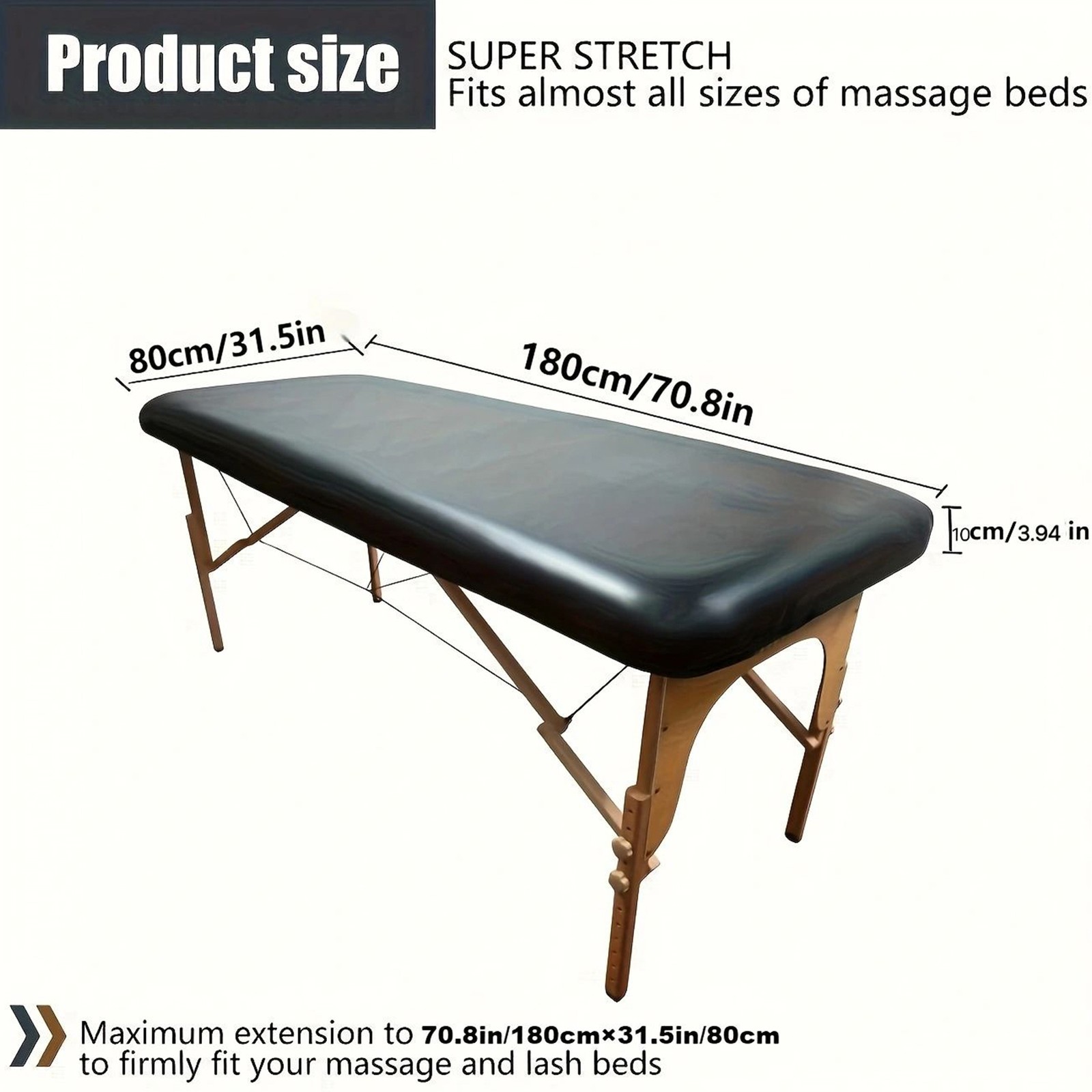 Massage Table Sheets PU Leather Fitted Mat Massage Table Cover
