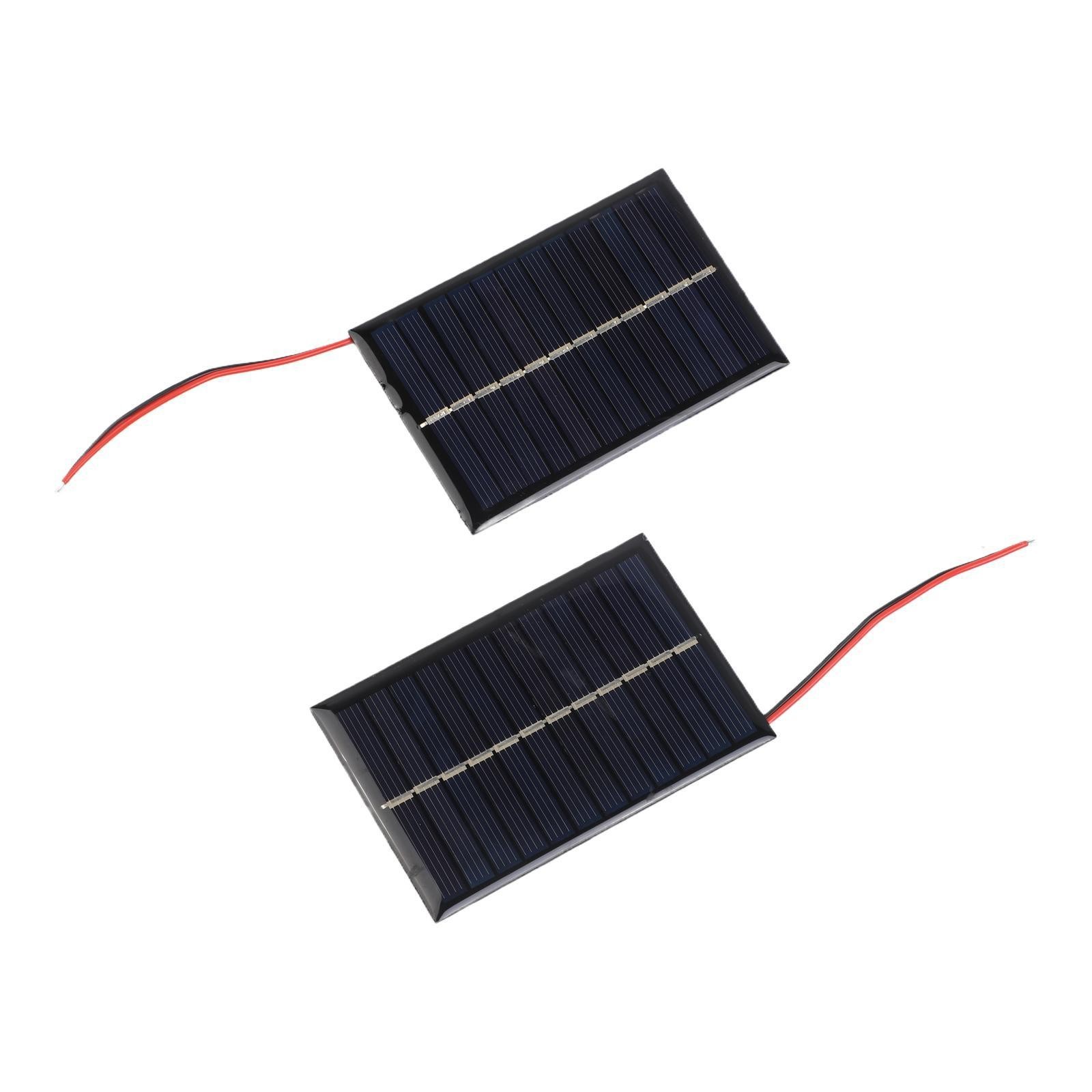 6V Solar Panel with 15CM Cable Polycrystalline for Small Electrical Appliances