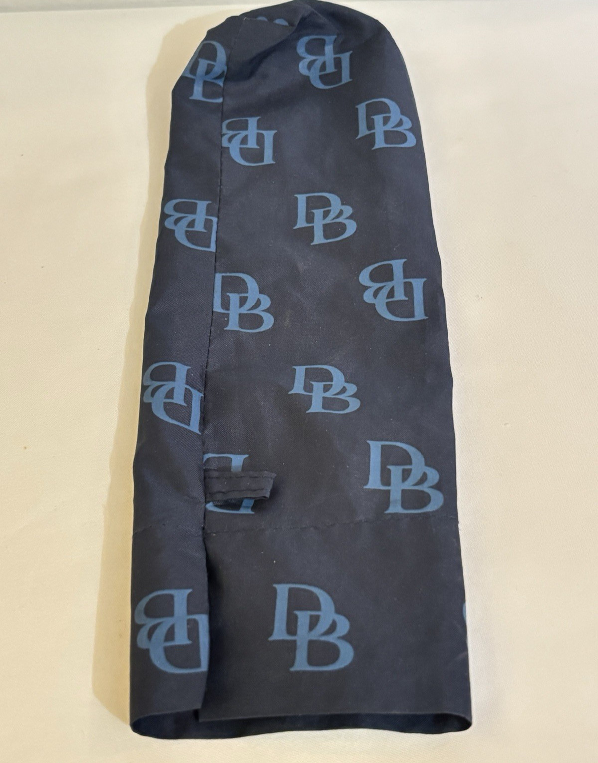 Dooney and Bourke Dark Navy Umbrella Sleeve Protective Cover 9" Cover Only