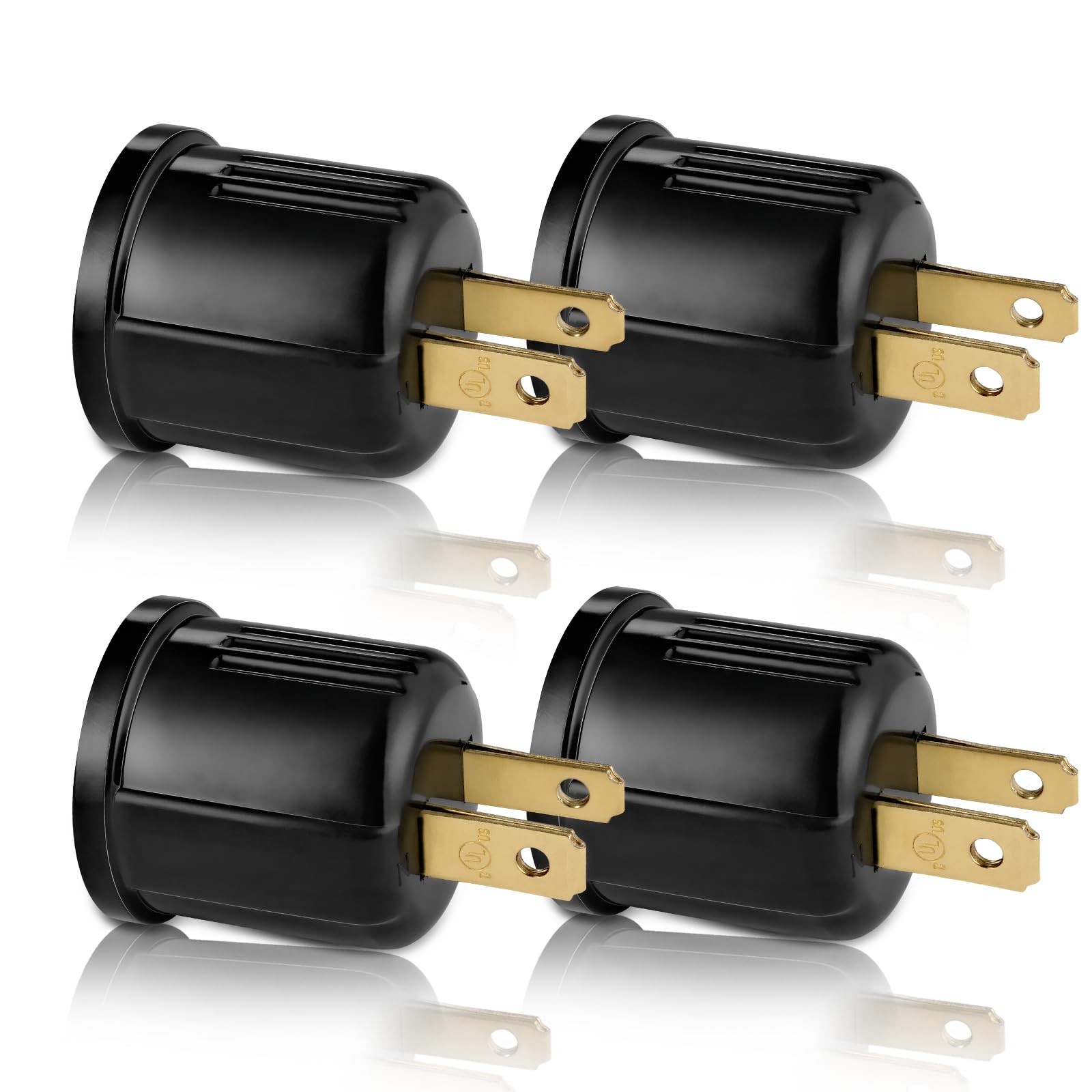 Outlet To Socket Adapter,plug-in Light Socket,convert Outlet To Light
