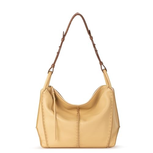 Los Feliz Hobo Purse - Premium Large Leather Women's Handbag for Buttercup