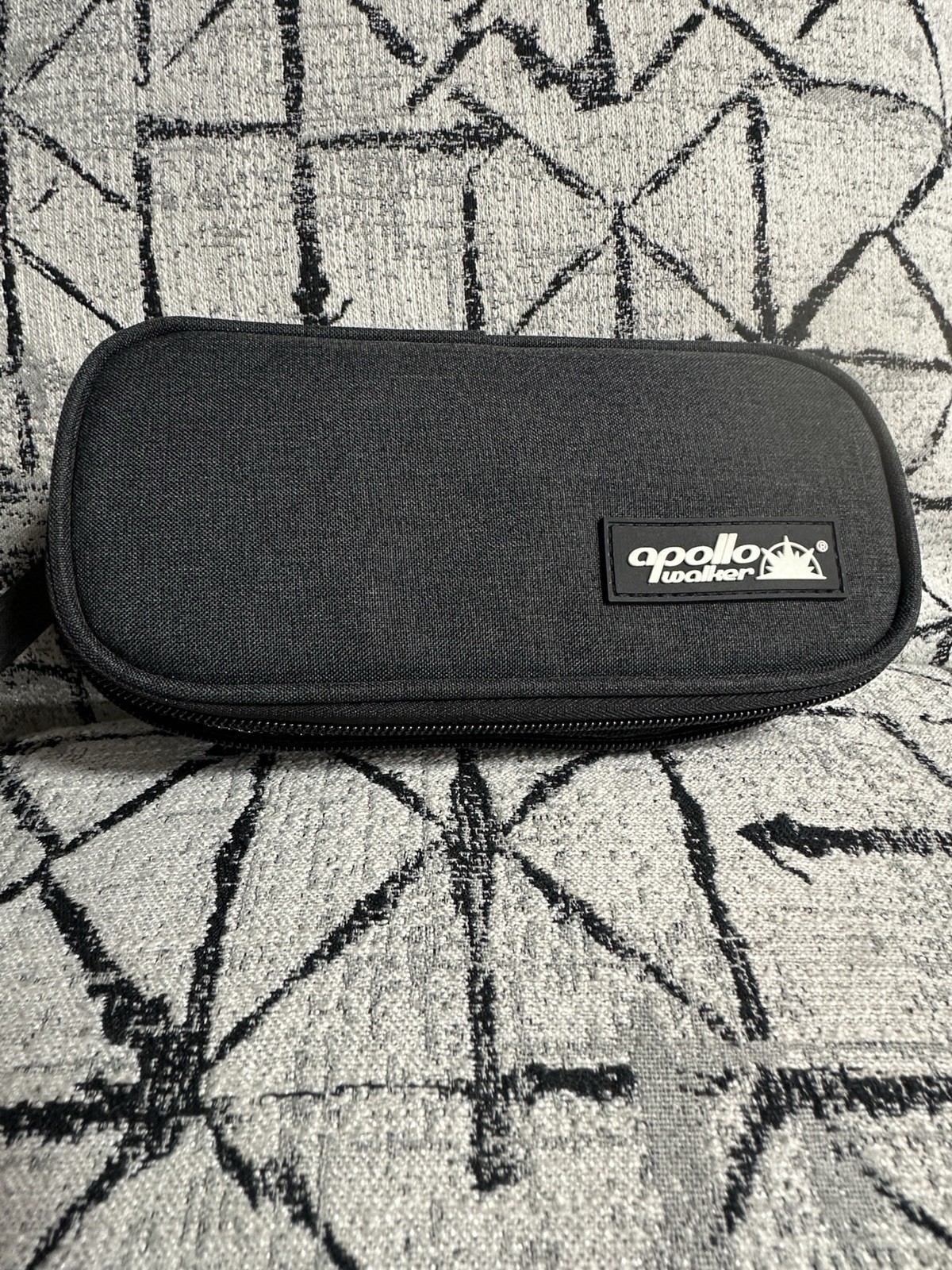 Apollo Walker Portable Black Fabric Diabetic Storage Bag Handheld Organizer