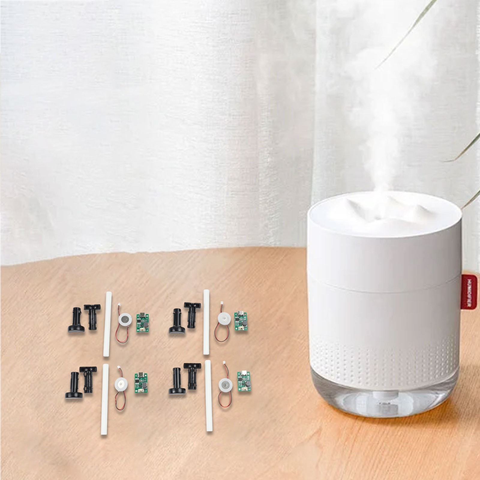 Easily Usable Set of 4 for typec Humidifier Modules with Continuous Spray