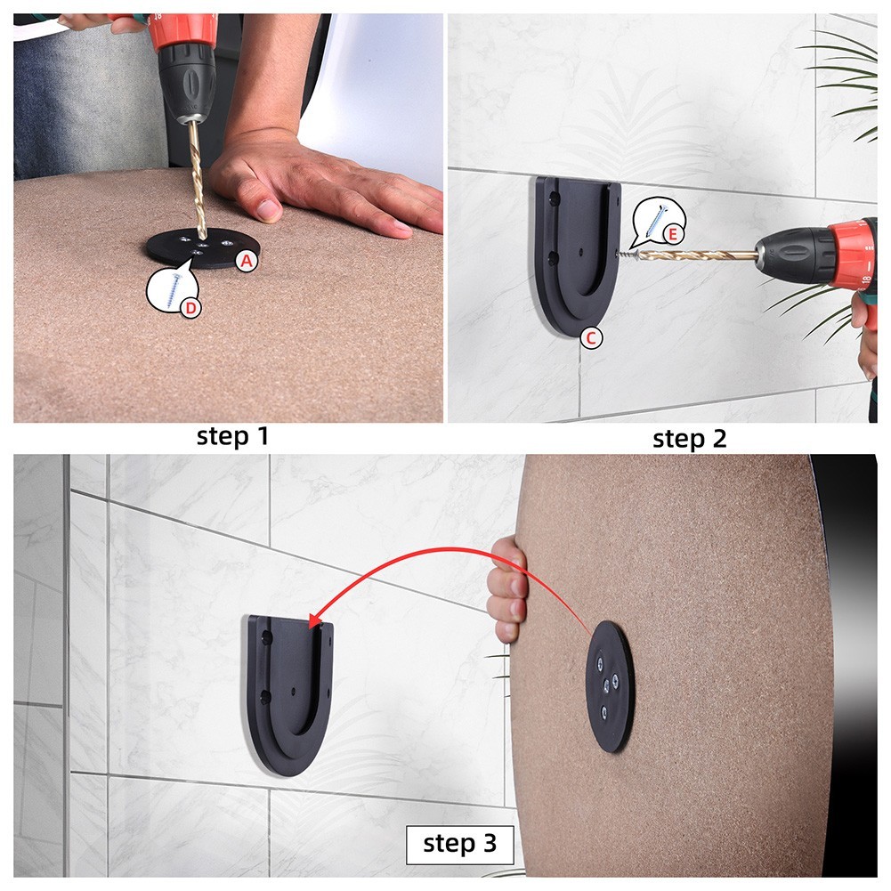 Simplify for dartboard Installation with this Mounting Bracket Hanging Kit