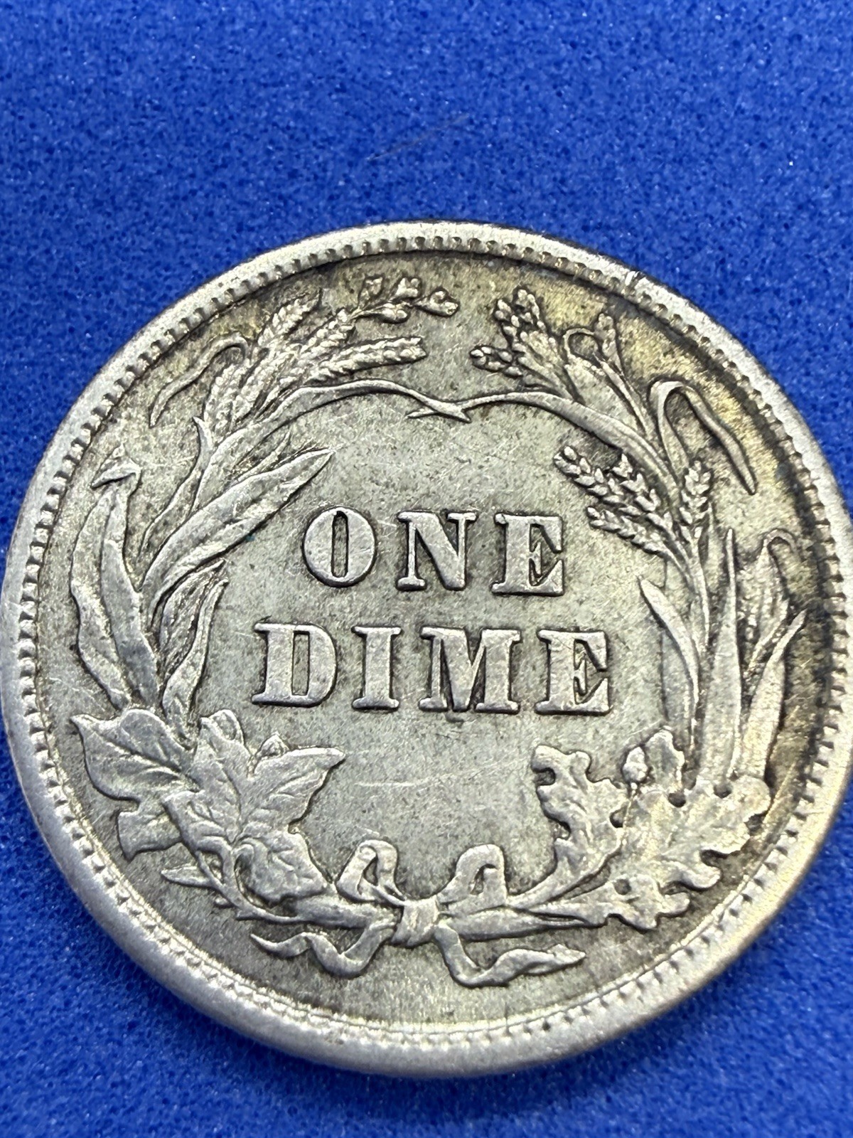 1908 Barber Dime High Grade XF/AU