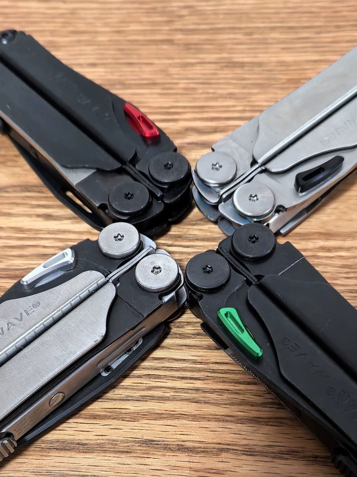 Fast-Deploy CNC Thumb Stud Set – Custom Fit for Leatherman Wave, Ambidextrous On