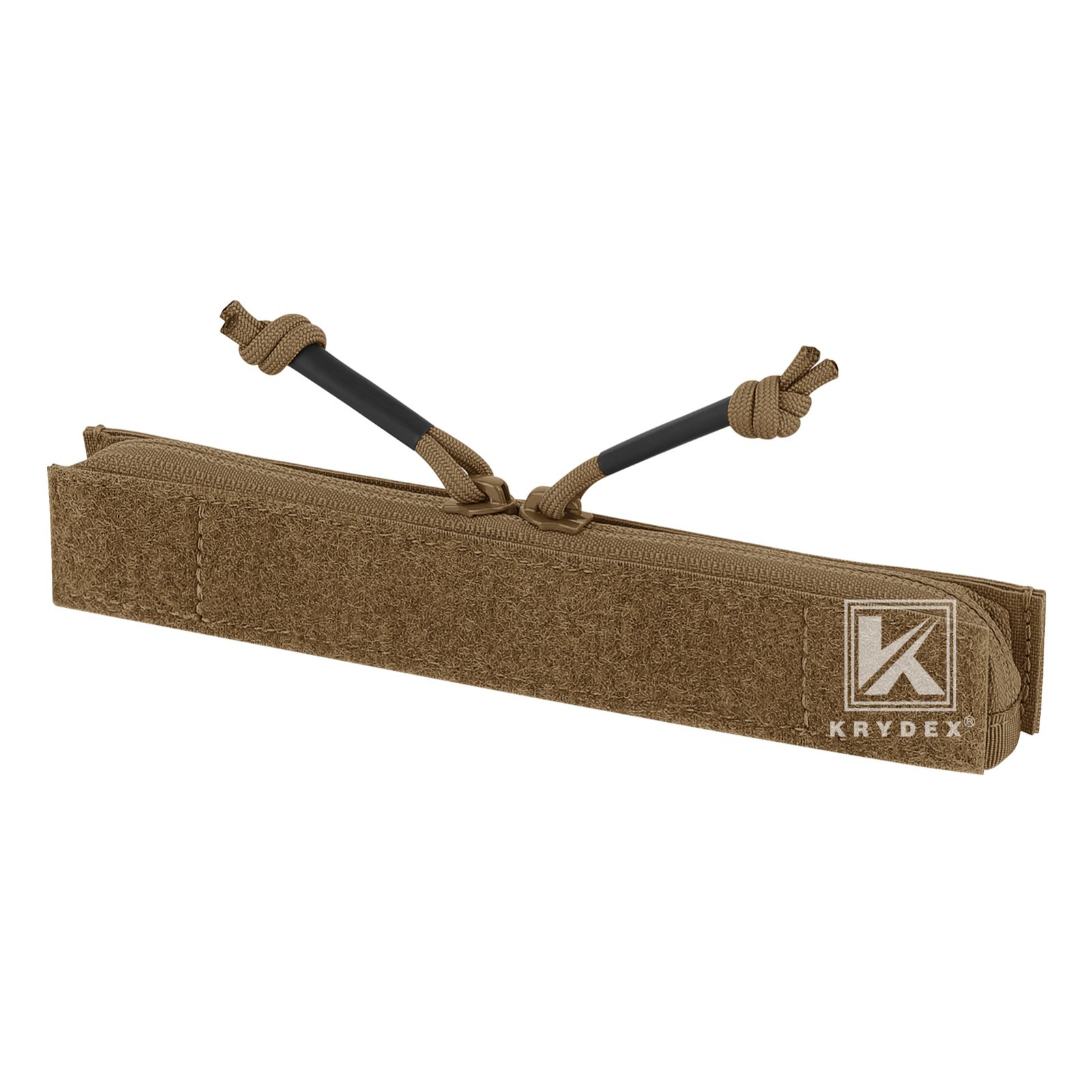 KRYDEX 7.8inch Full Zipper Insert Cover Coyote for CPC Carrier 511 Trainer Vest