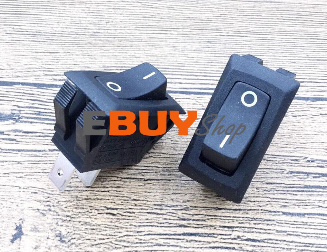 QTY:2pcs RLEIL RL1-5 Power Rocker Switch 16A 250V 2 pins