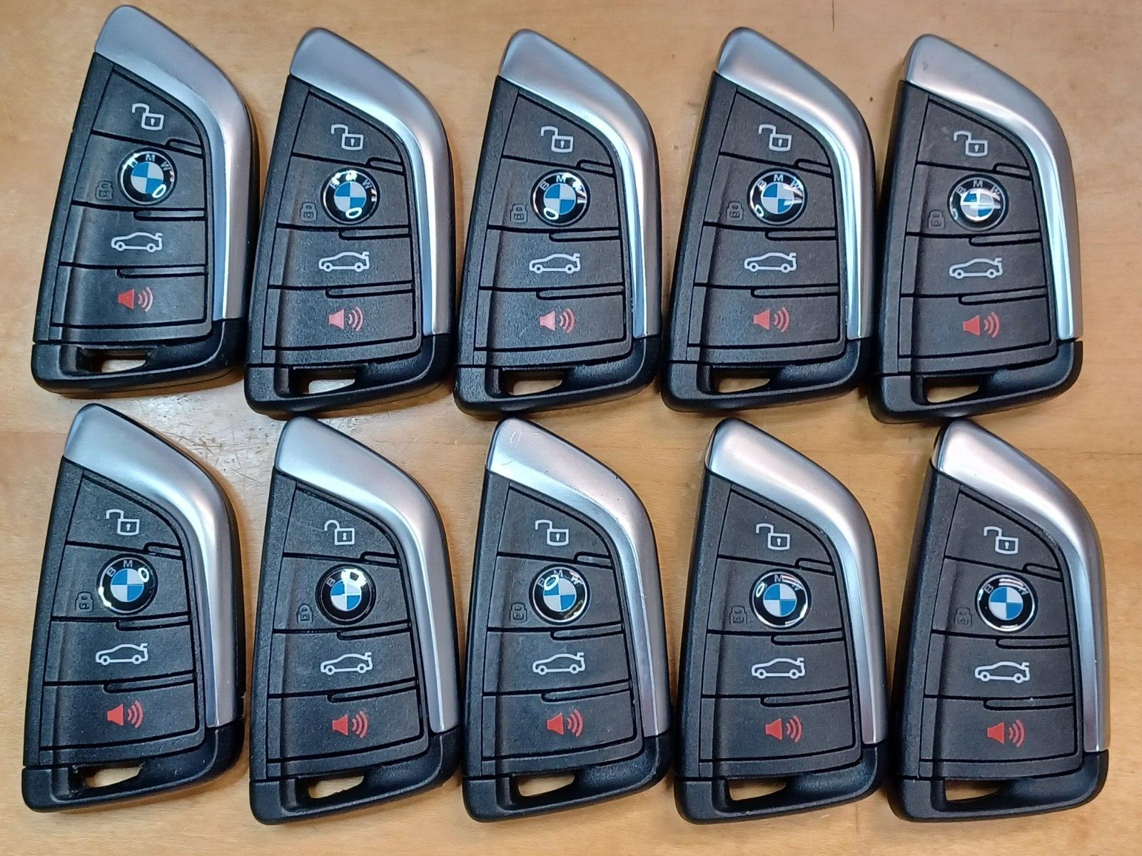 10x Mint Condition of OEM 4 Btn 2014-2026 BMW Smart Keys N5F-ID21A Mexico  A-STK