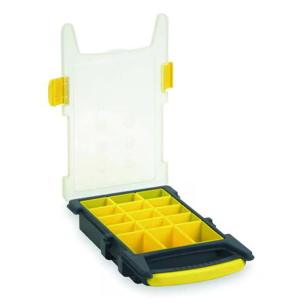Westward Compartment Box with 1 compartments, Plastic, 2-7/16" H x 13-3/8 in W