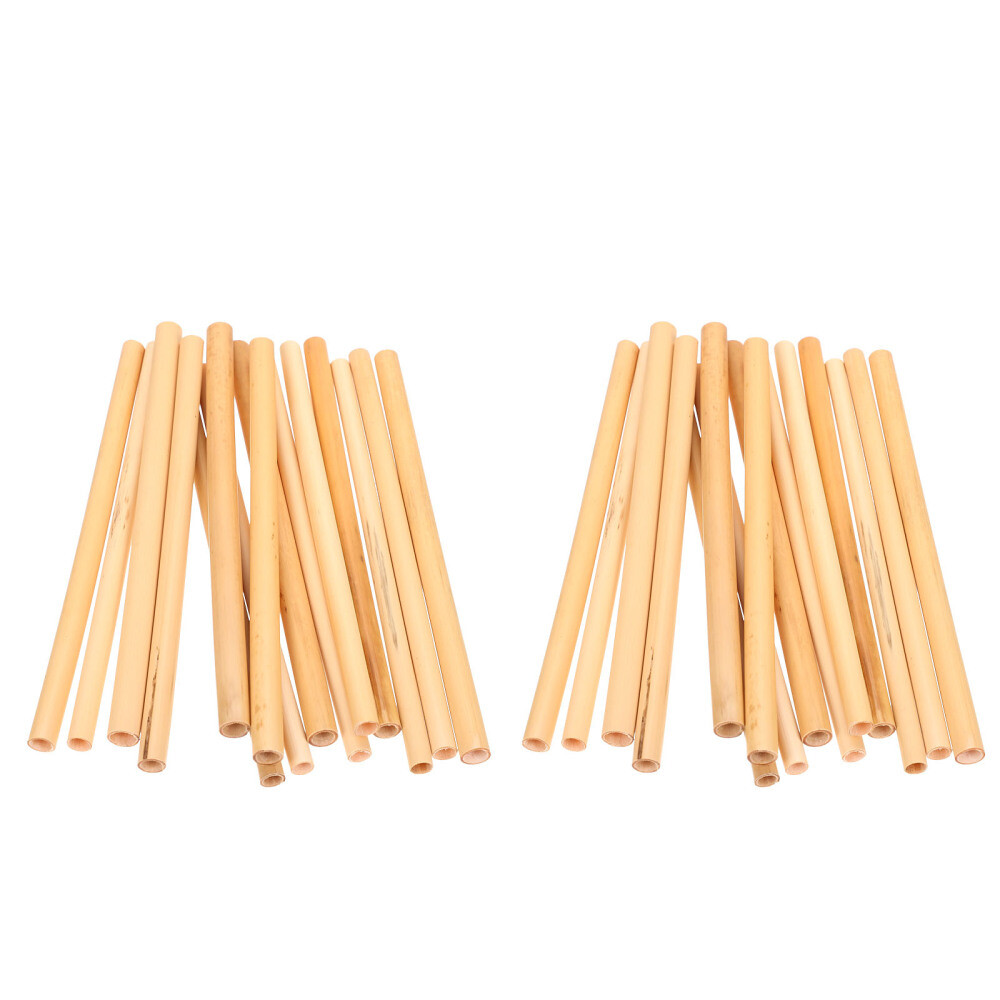 100 Pcs Native Bee Tubes Leafcutter Honeycomb Reed Refill Natural