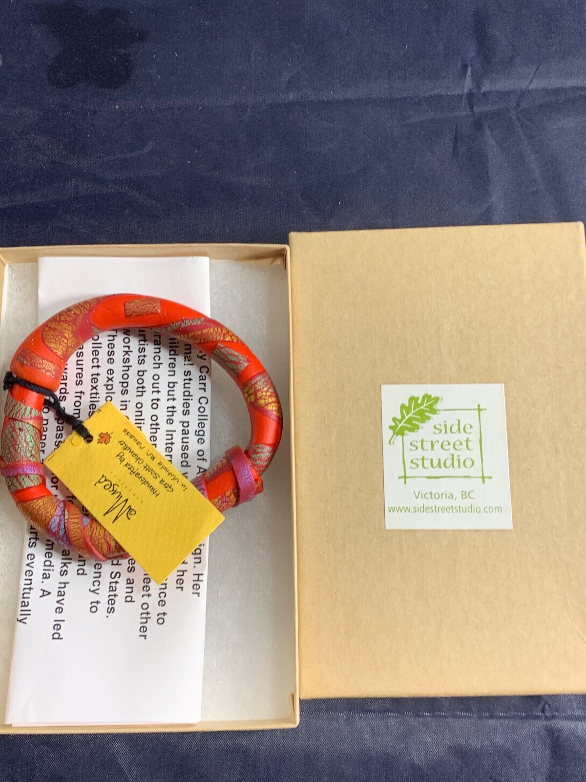 GERA SCOTT CHANDLER AMUSED FUSION BANGLE BRACELET aMused studio HAND-CRAFTED