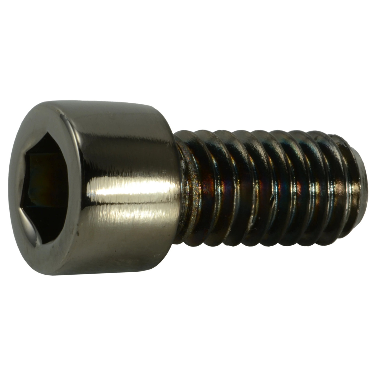 5/16"-18 x 5/8" Black Chrome Smooth Socket Cap Screws (10 pcs.)