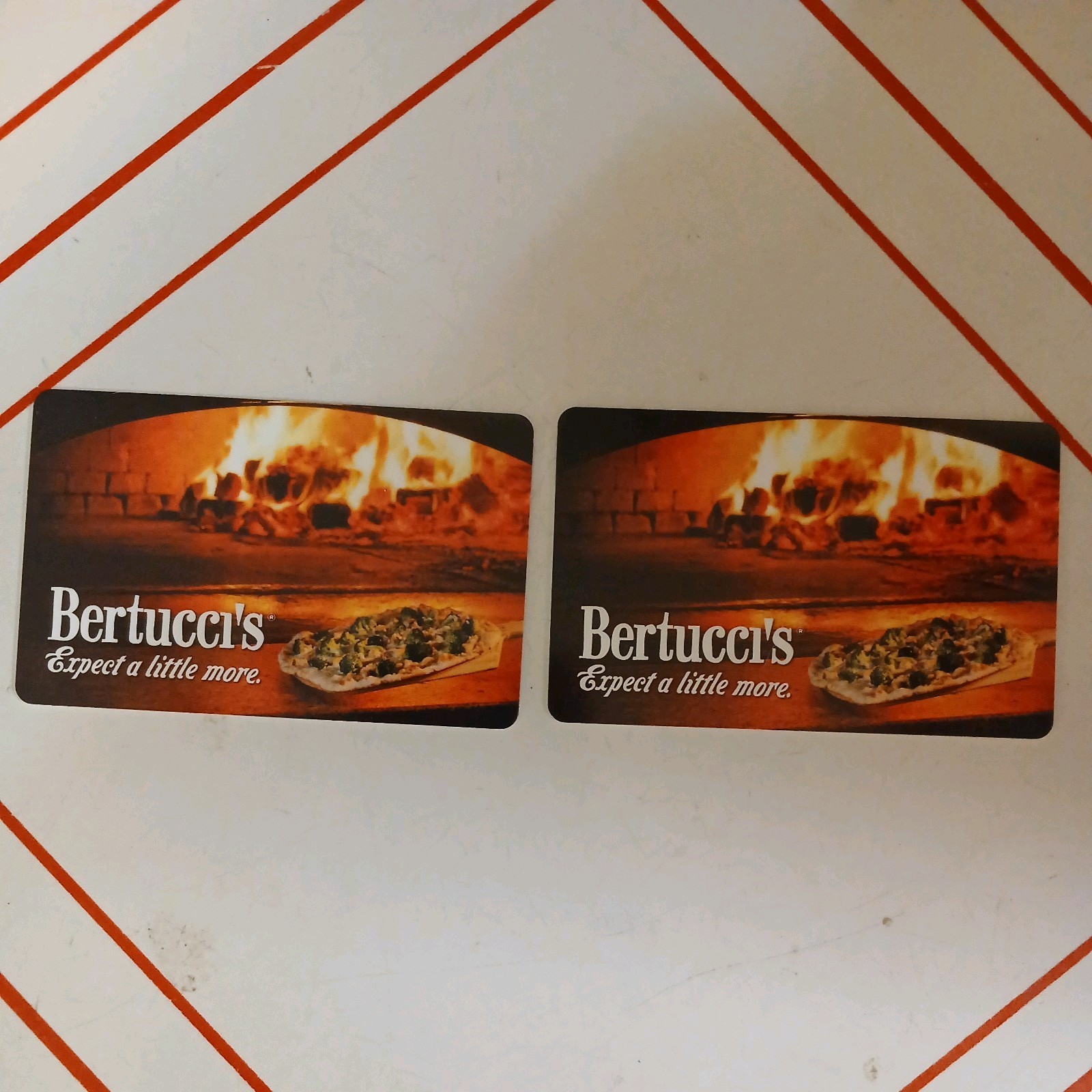 $47.31 ($25.00 + $22.31) Bertucci's Gift Card Certificate