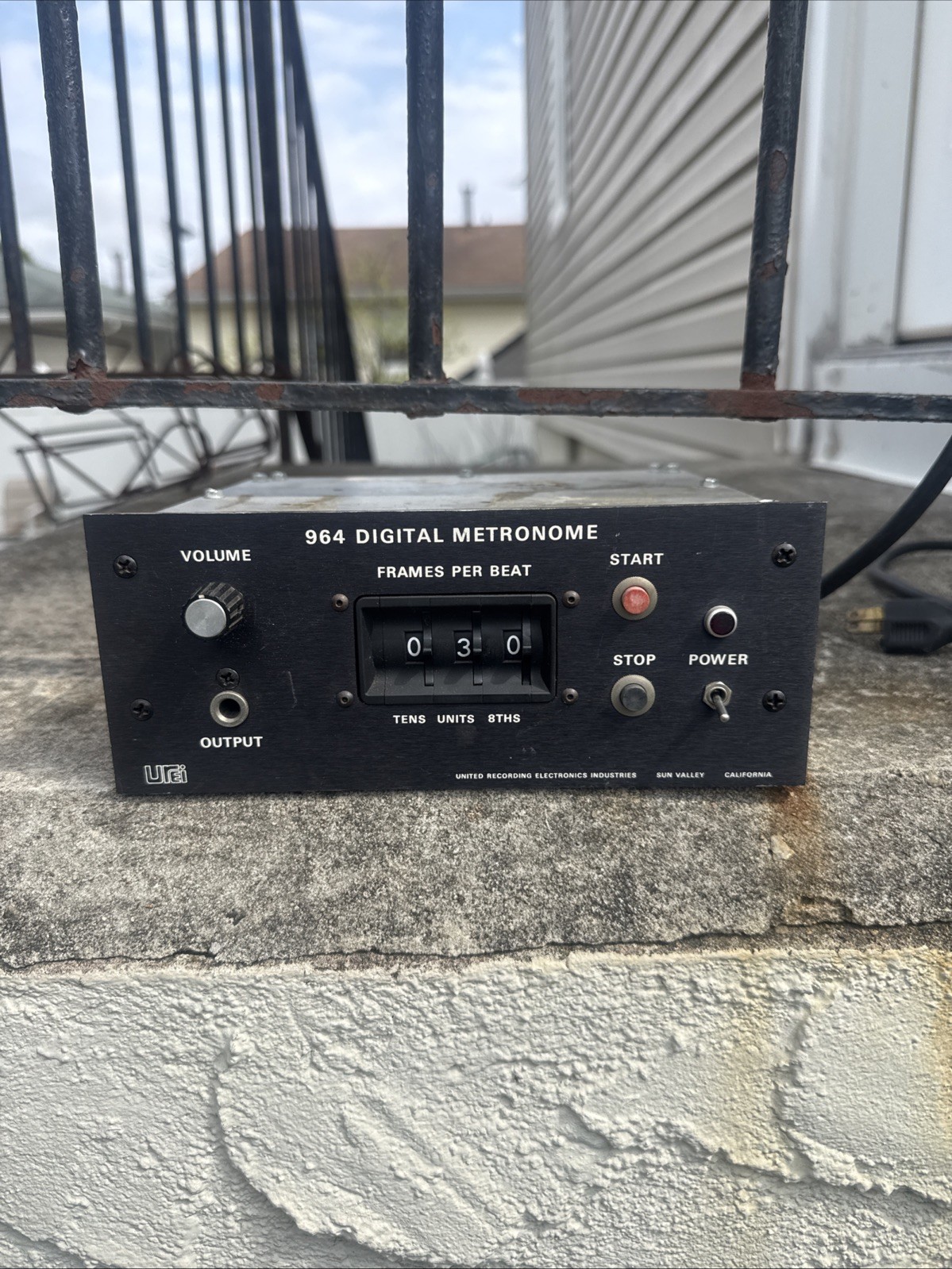 Vintage Urei 964 Digital Metronome - Very Rare