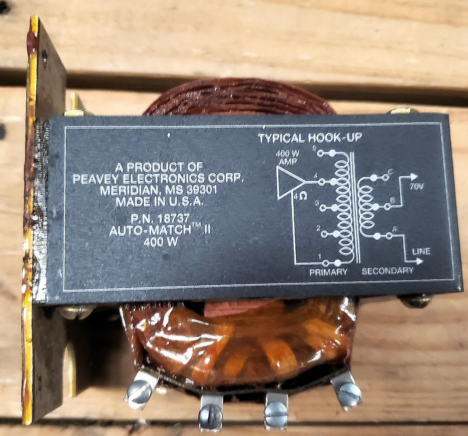 Peavey Automatch II transformer