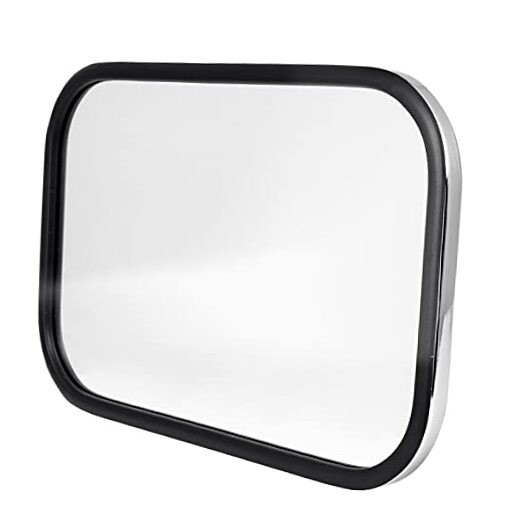 33086 Stainless Steel Center Mount 5-1/2 X 8-1/2 Stainless steel Flat Mirror