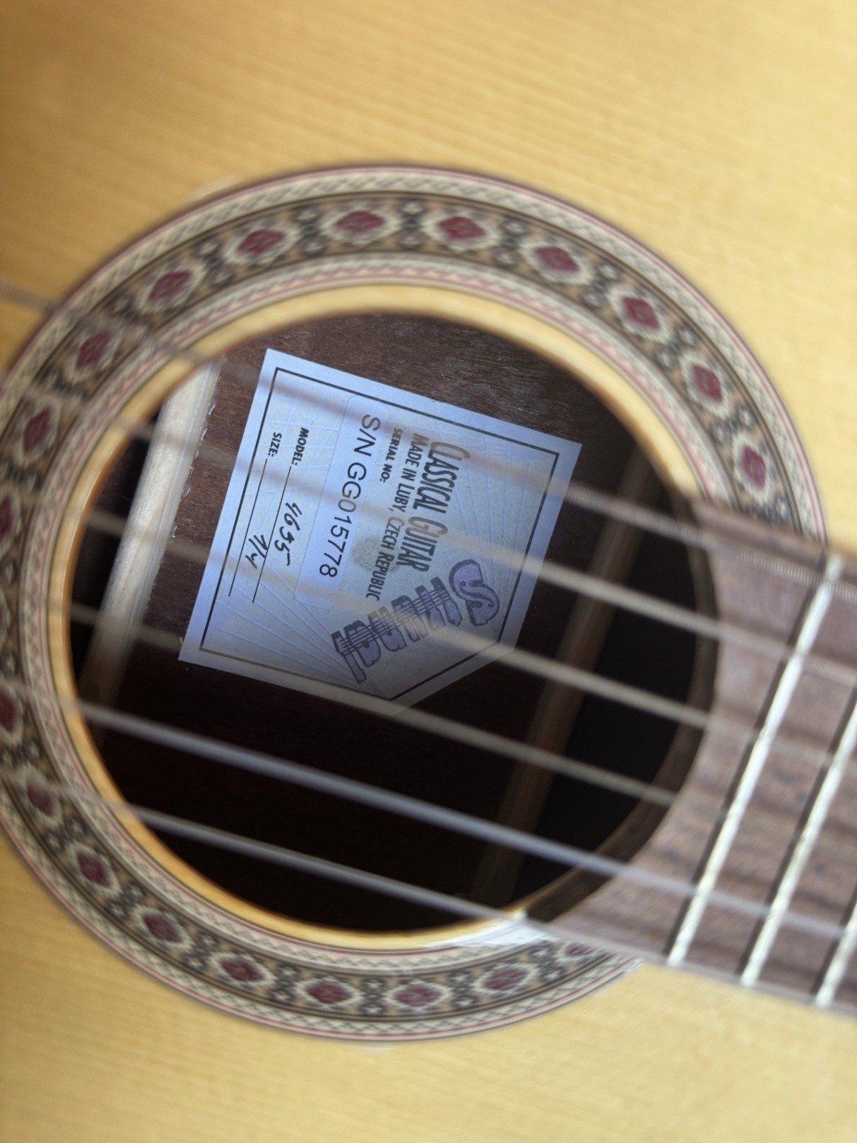 Strunal Classical Guitar 4655- Made in Czech Republic