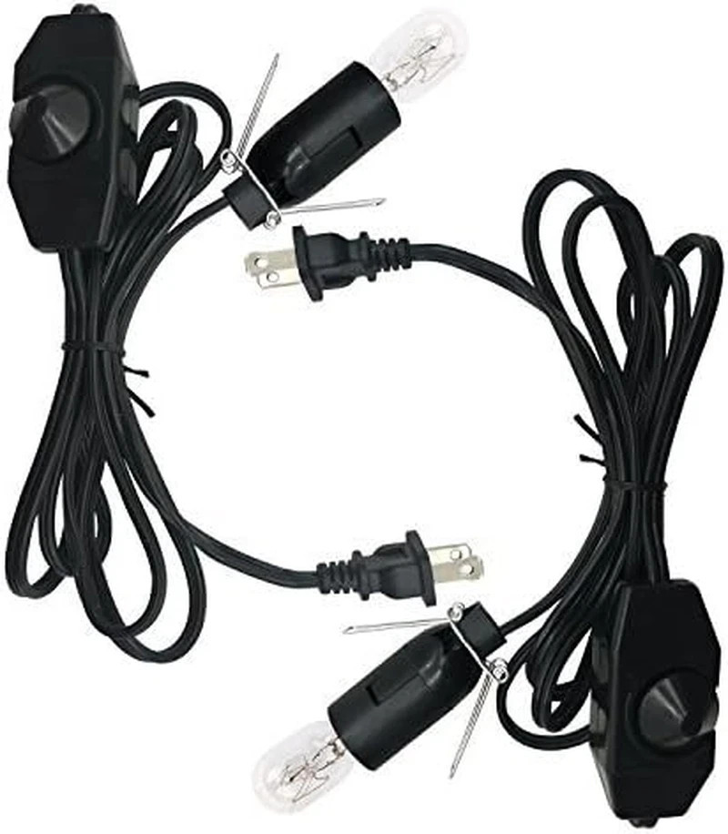 Himalayan Salt Lamp Cords with Dimmer Switch,Original Replacement Cords and 25 W