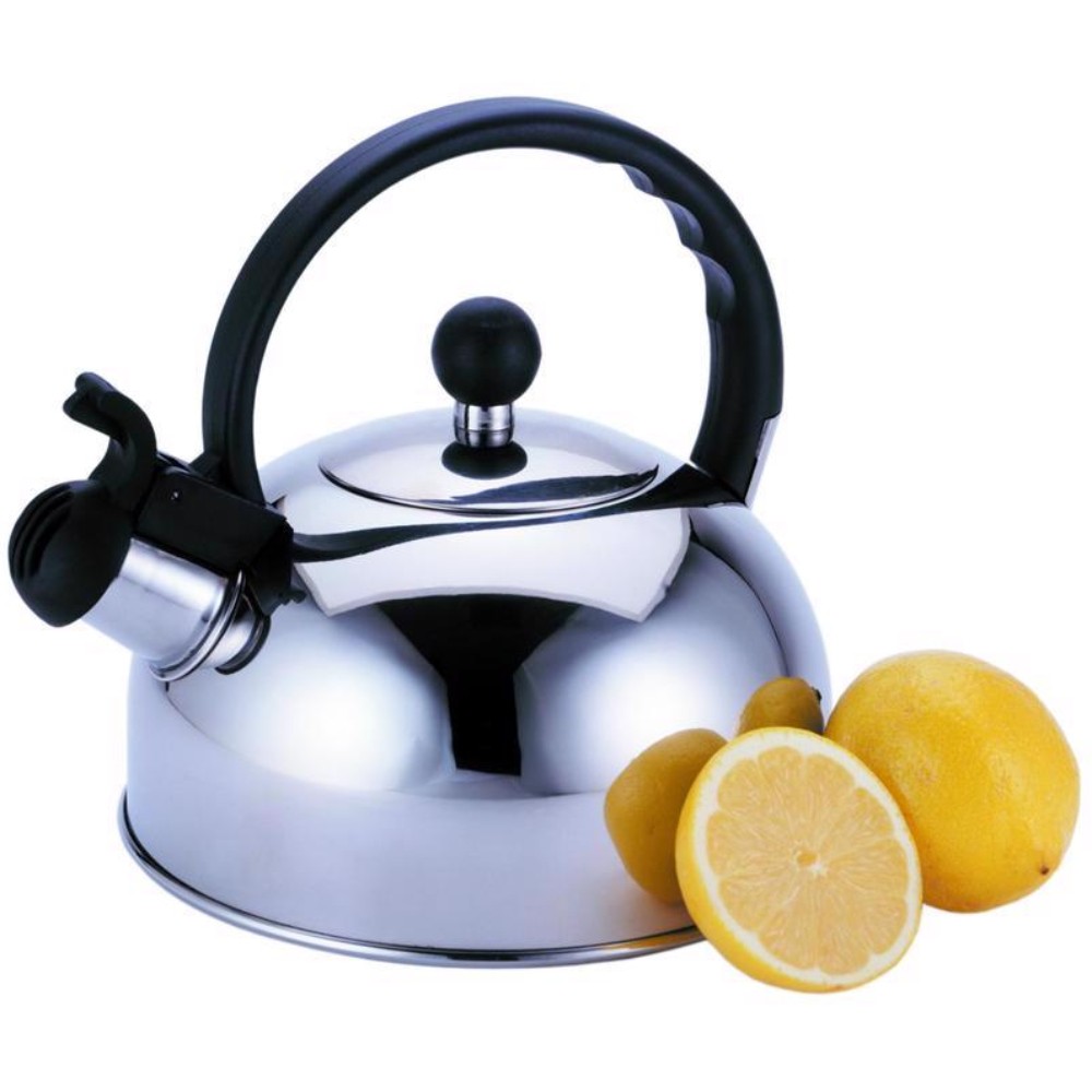 Primula PTK-6525 Stainless Steel Whistling Tea Kettle 2.5 qt. Capacity