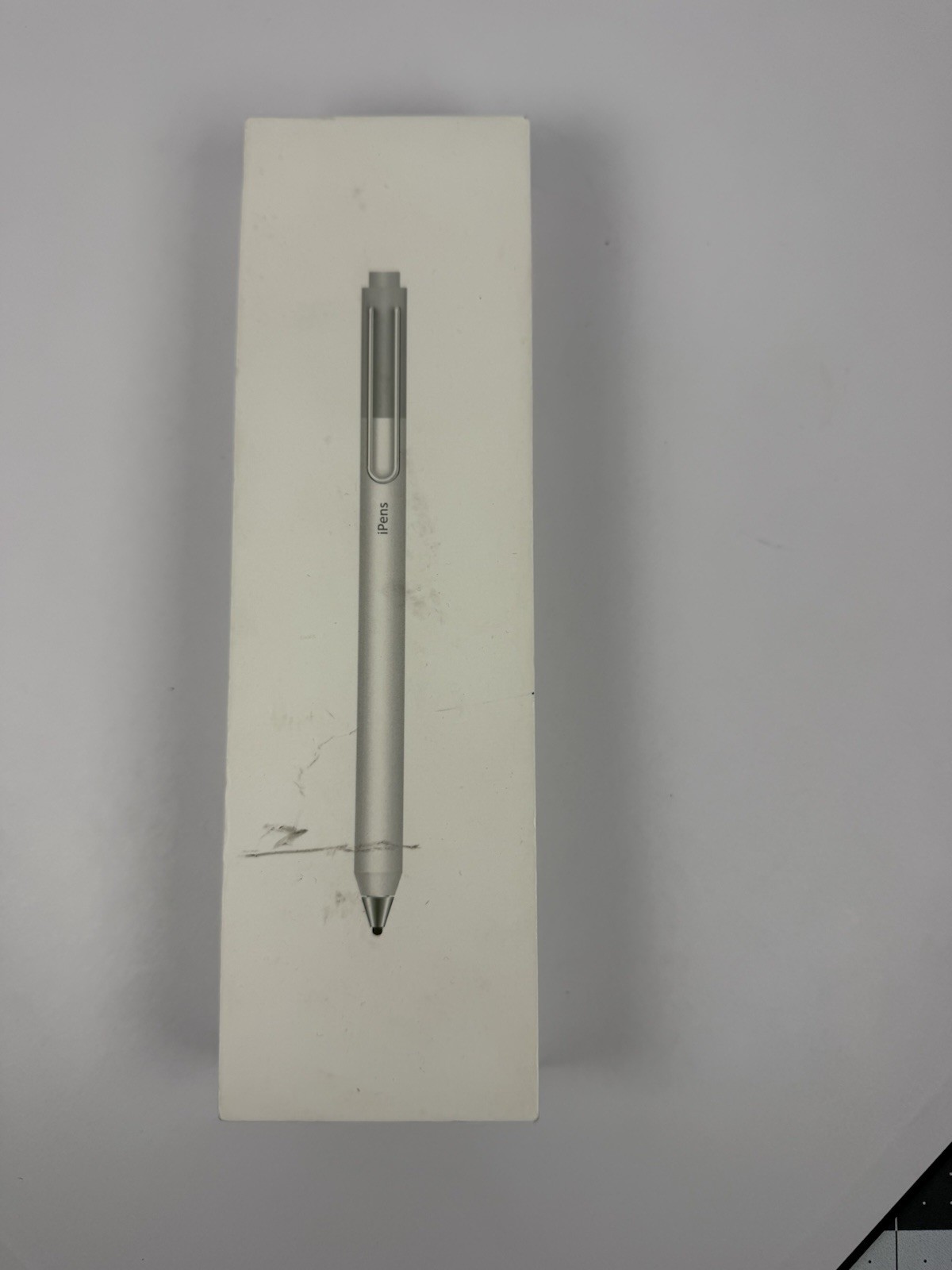 iPens X1 Universal Stylus Metal/Aluminum Battery Powered Silver Tested