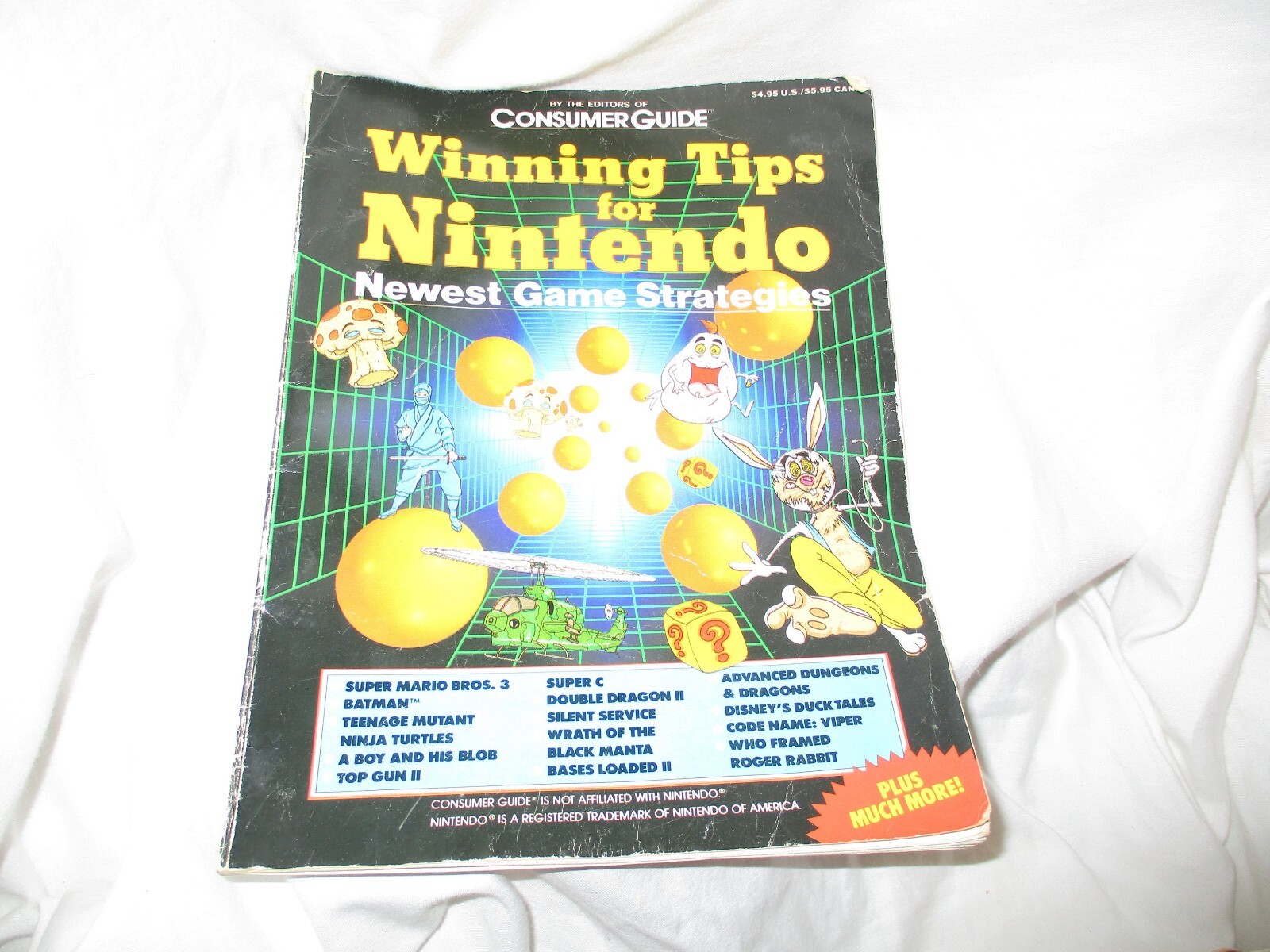 Nintendo, Vintage Consumer guide winning tips  newest game strategies, Paperback