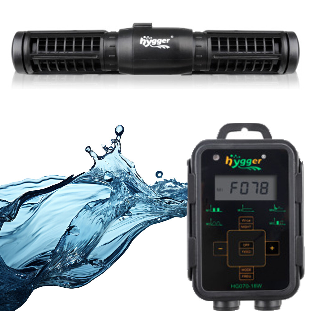 hygger Aquarium Wavemaker Circulation Pump Powerhead Water Pump Magnetic Base