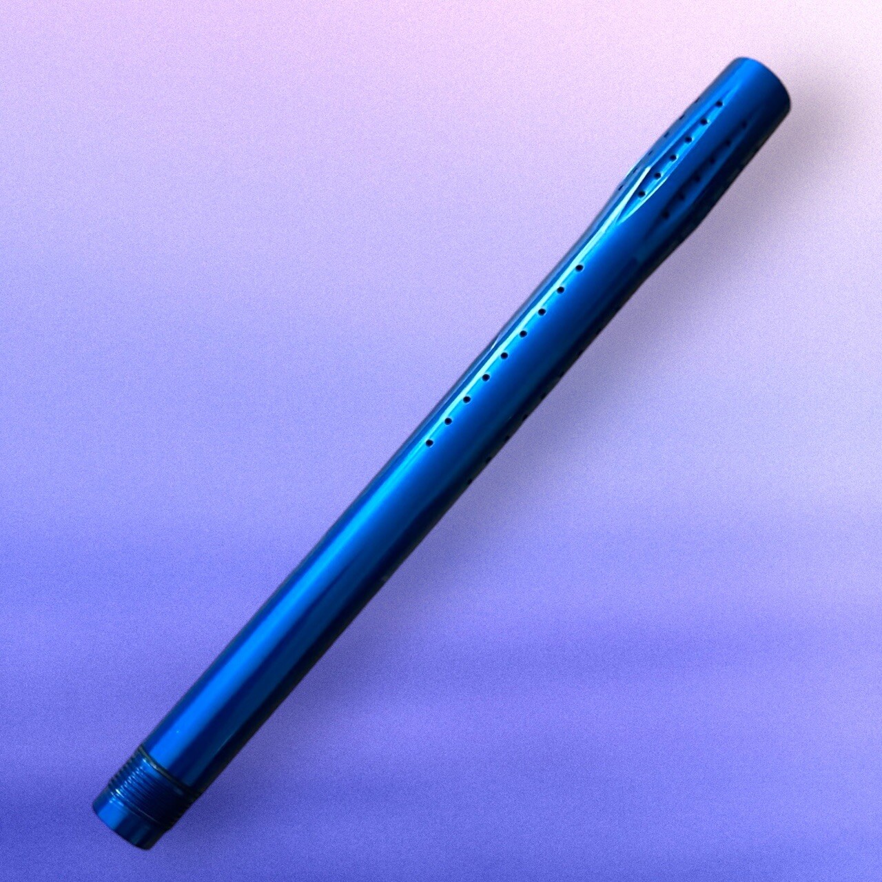 JT USA 16” Gloss Blue Paintball Barrel Tip