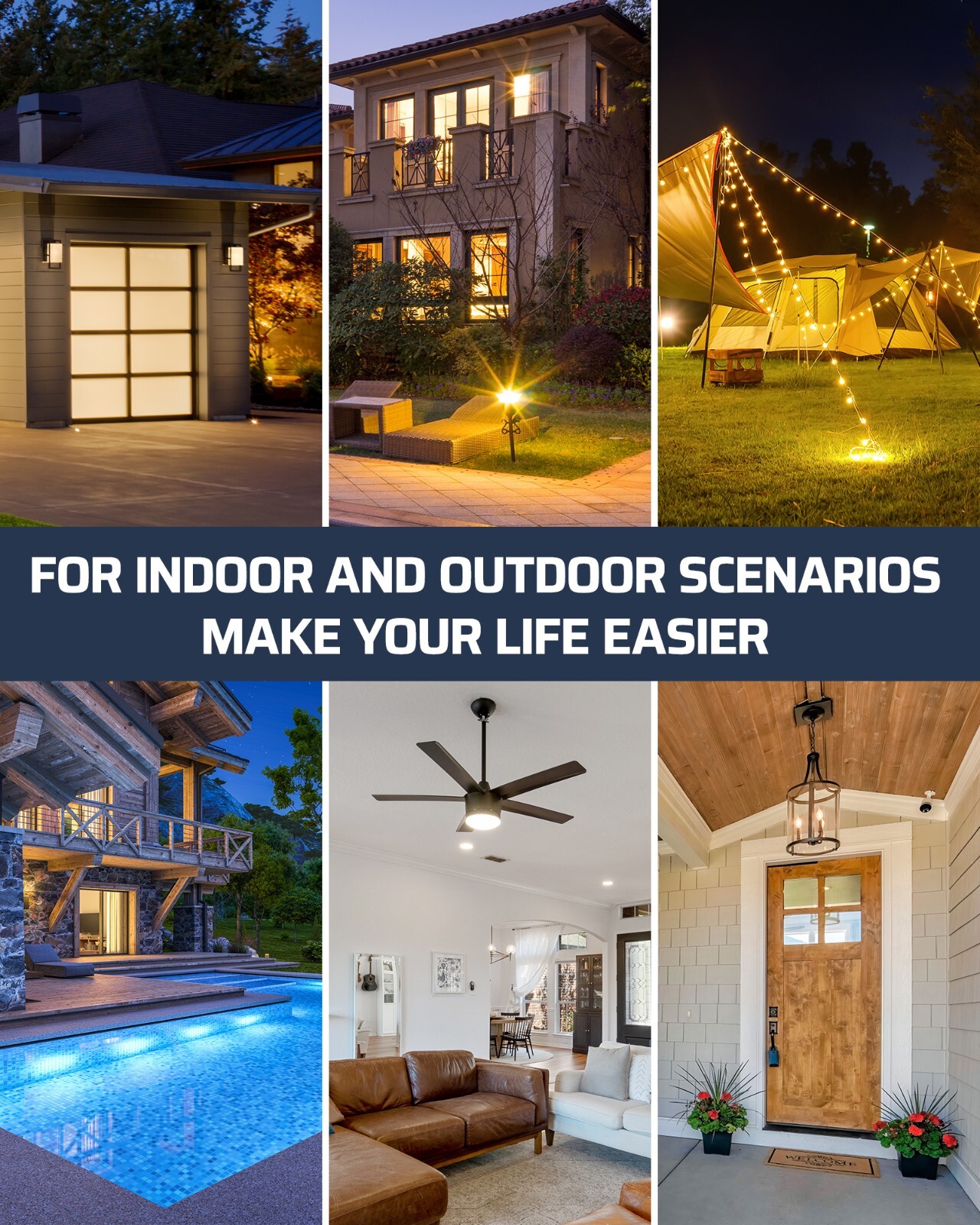 DEWENWILS Wireless Light Switch and Receiver Kit, Waterproof for Outdoor Light