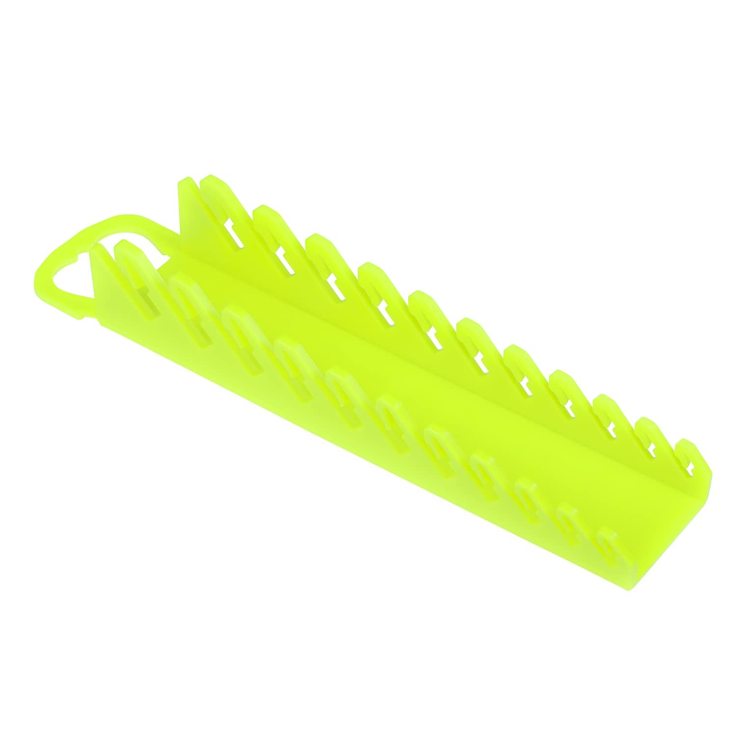 11-Wrench Stubby Gripper Portable Organizer High Visibility Fits 3/8"to 1"