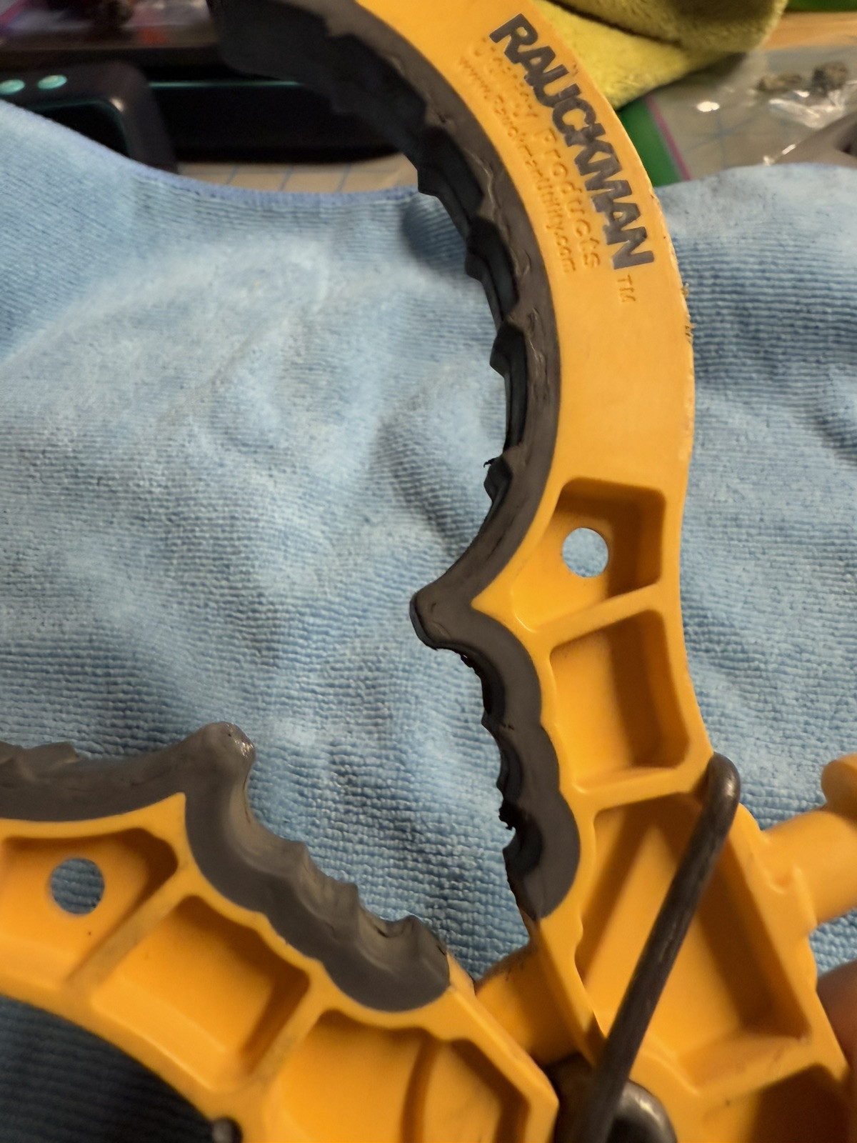 Rauckman Yellow Blanket Lineman Tool