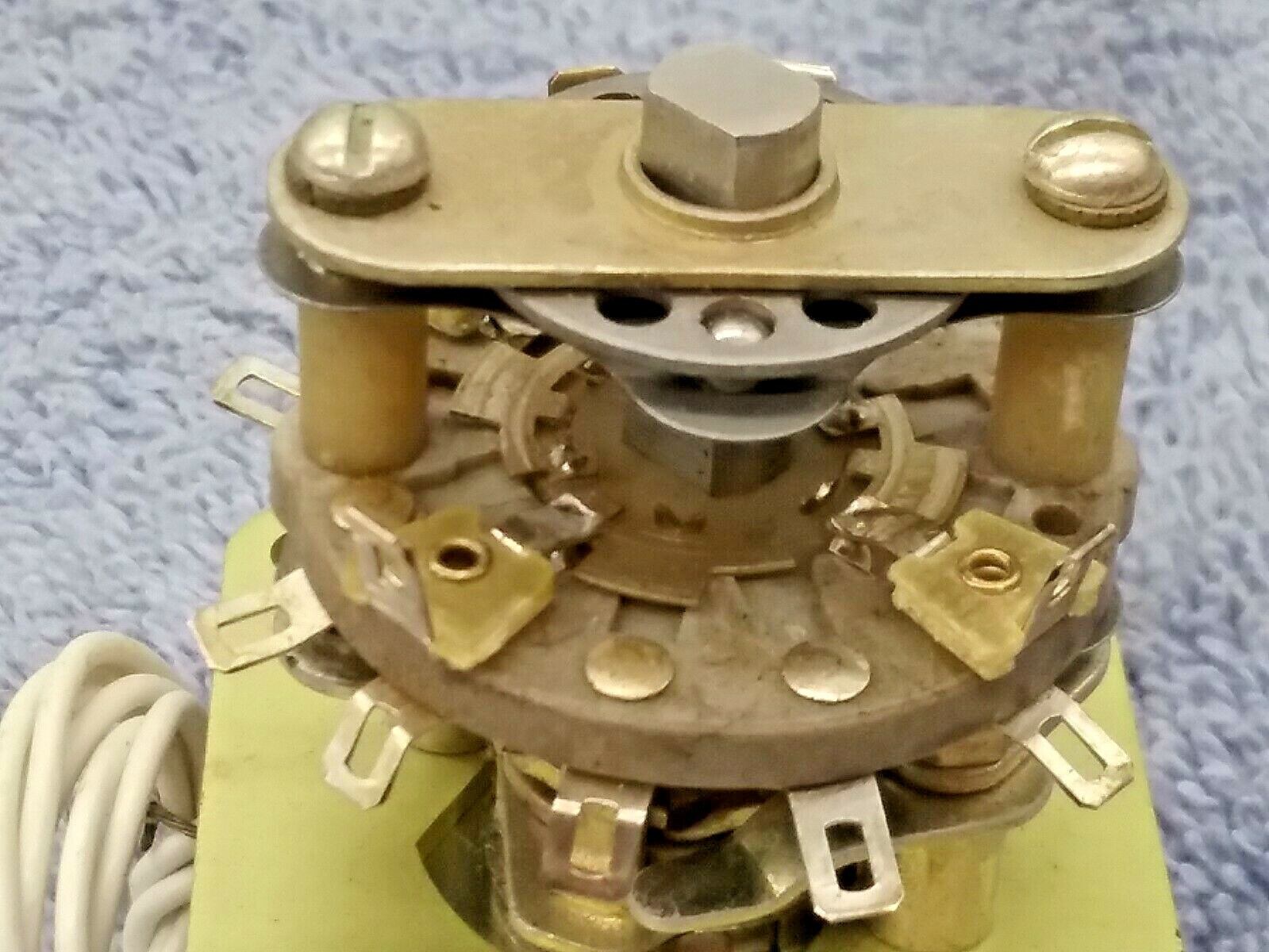 1 NOS LEDEX STEPPING SWITCH A-37614-001