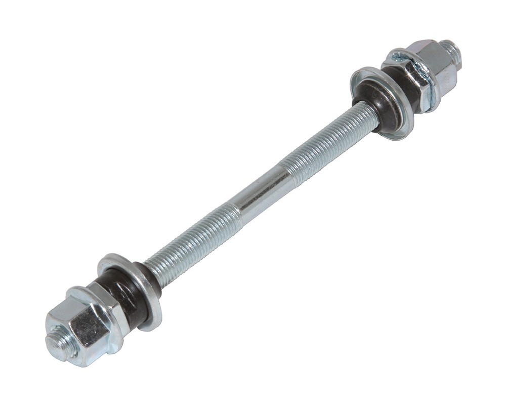 Bicycle Rear Wheel Hub Axle 3/8" x 175mm Chrome Bike Replacement Brake Part