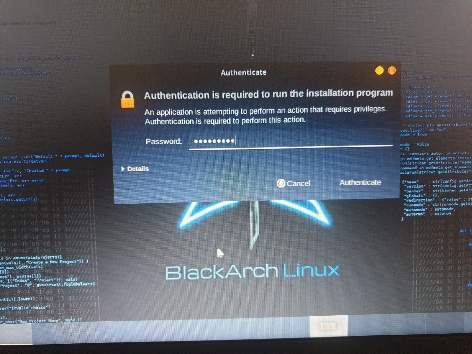 Linux BlackArch Slim 2023.05.01 64-bit Bootable Live and Install USB Flash Drive