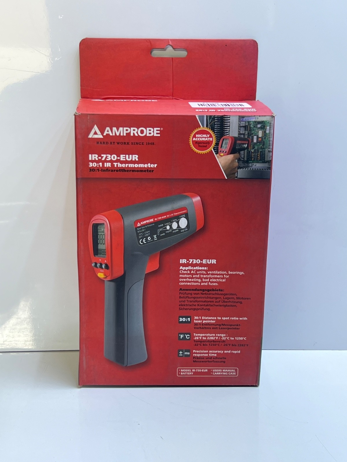 Amprobe IR-730-EUR IR Handled Infrared Thermometer 30:1
