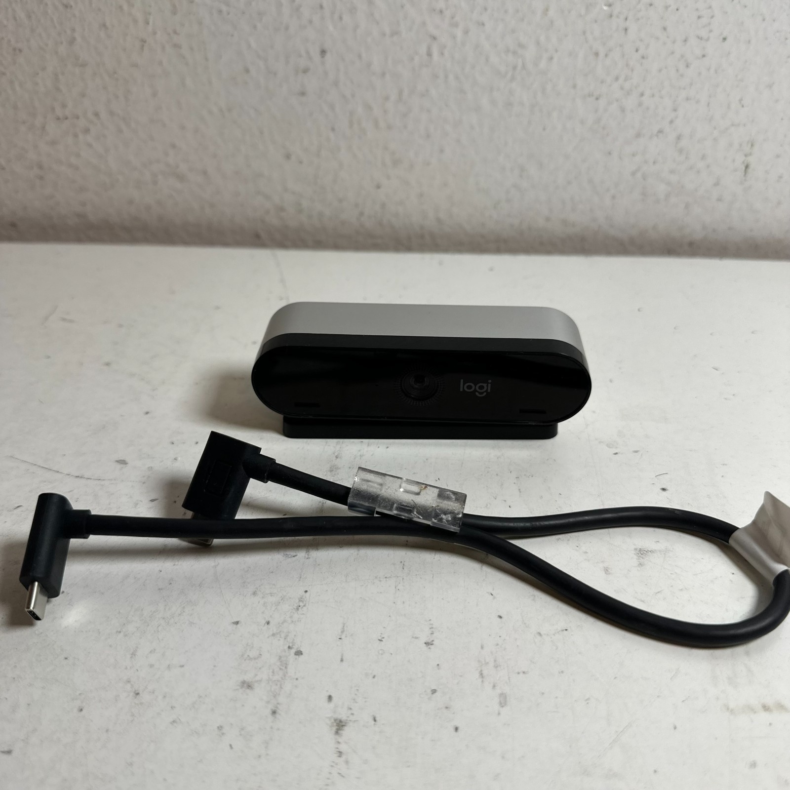 Logitech V-U0040 Black Silver Built-in Microphone Digital 4K Business Webcam