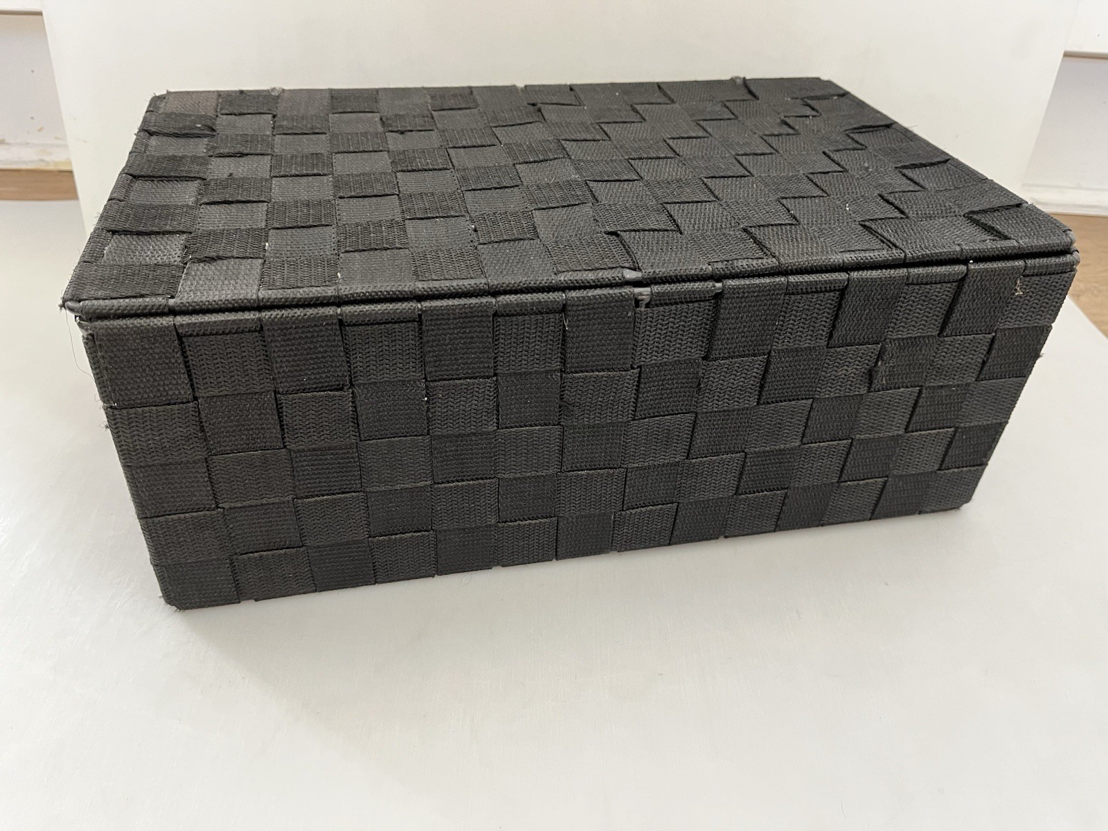 Trinket Rectangular Storage Basket/Box 14 1/2" x 8 1/2" x 6"