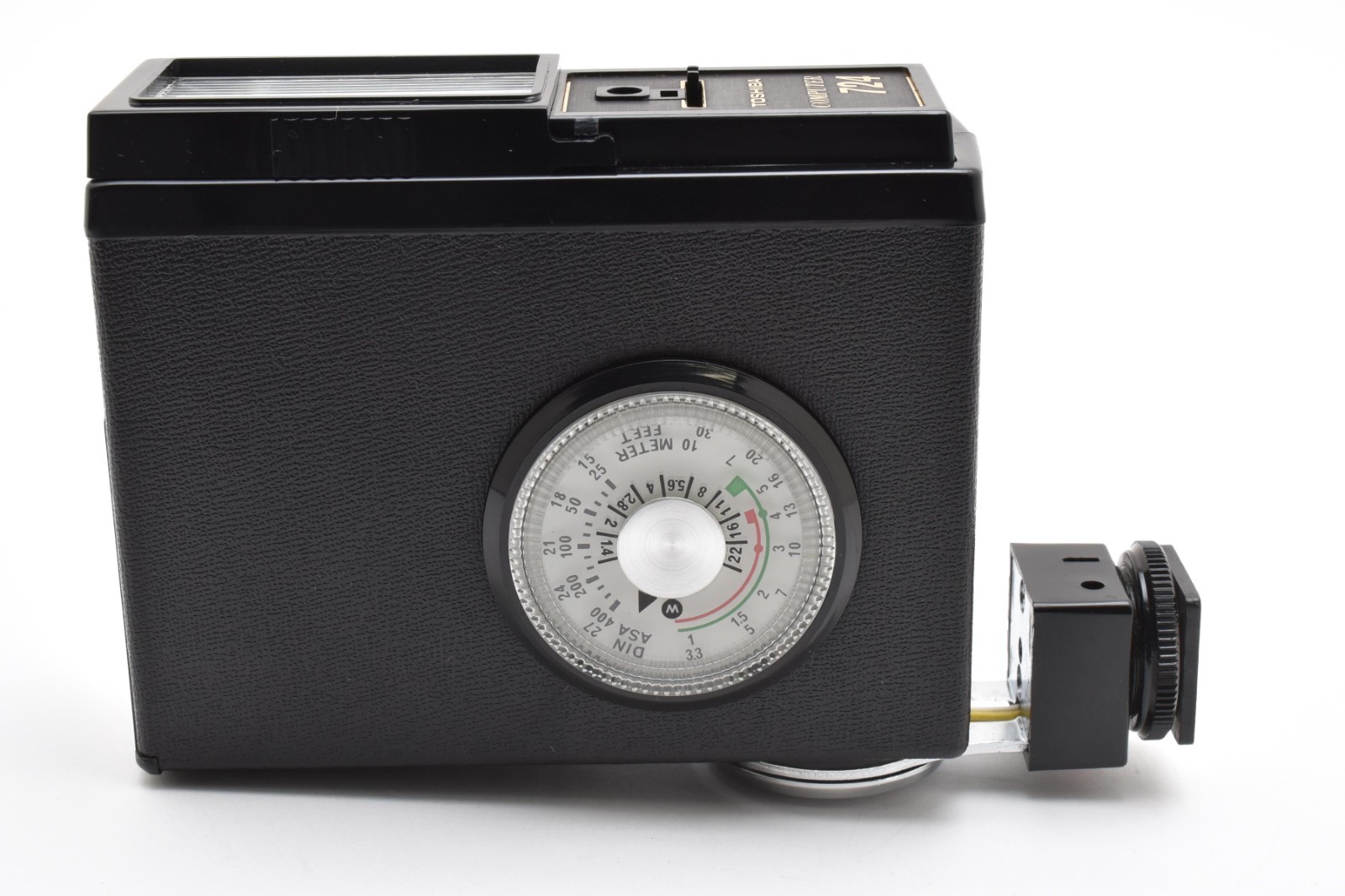 ⏯️ Rare *MINT* TOSHIBA COMPUTER 724 External Flash w/Case & Coupler From JAPAN
