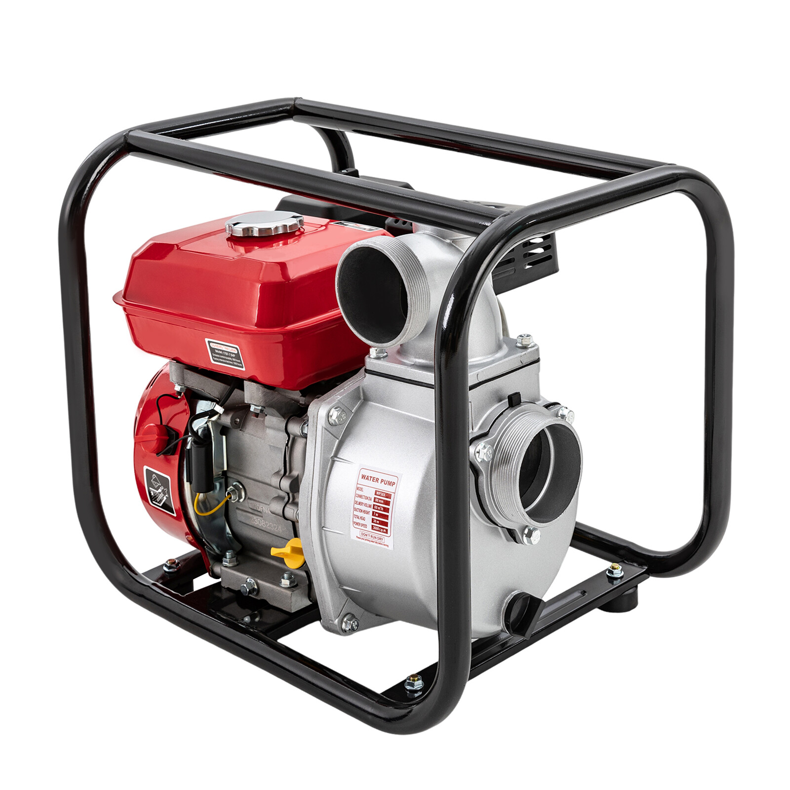 3" Inch 7.5HP Gas Water Pump Gas-Power Garden Water Irrigation Transfer Pump