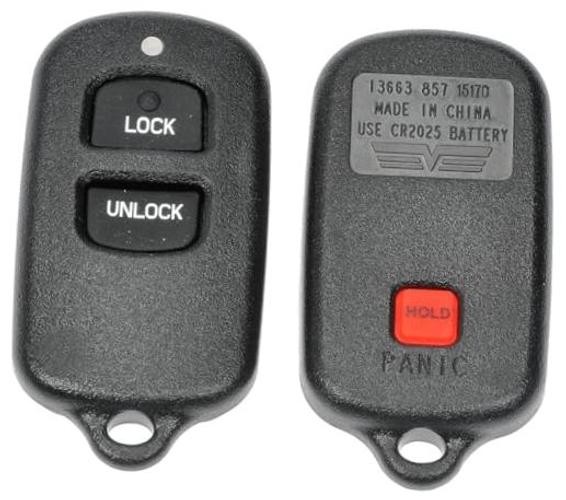 13663 Keyless Remote Cases Repair Compatible with Select Scion/Toyota Models,