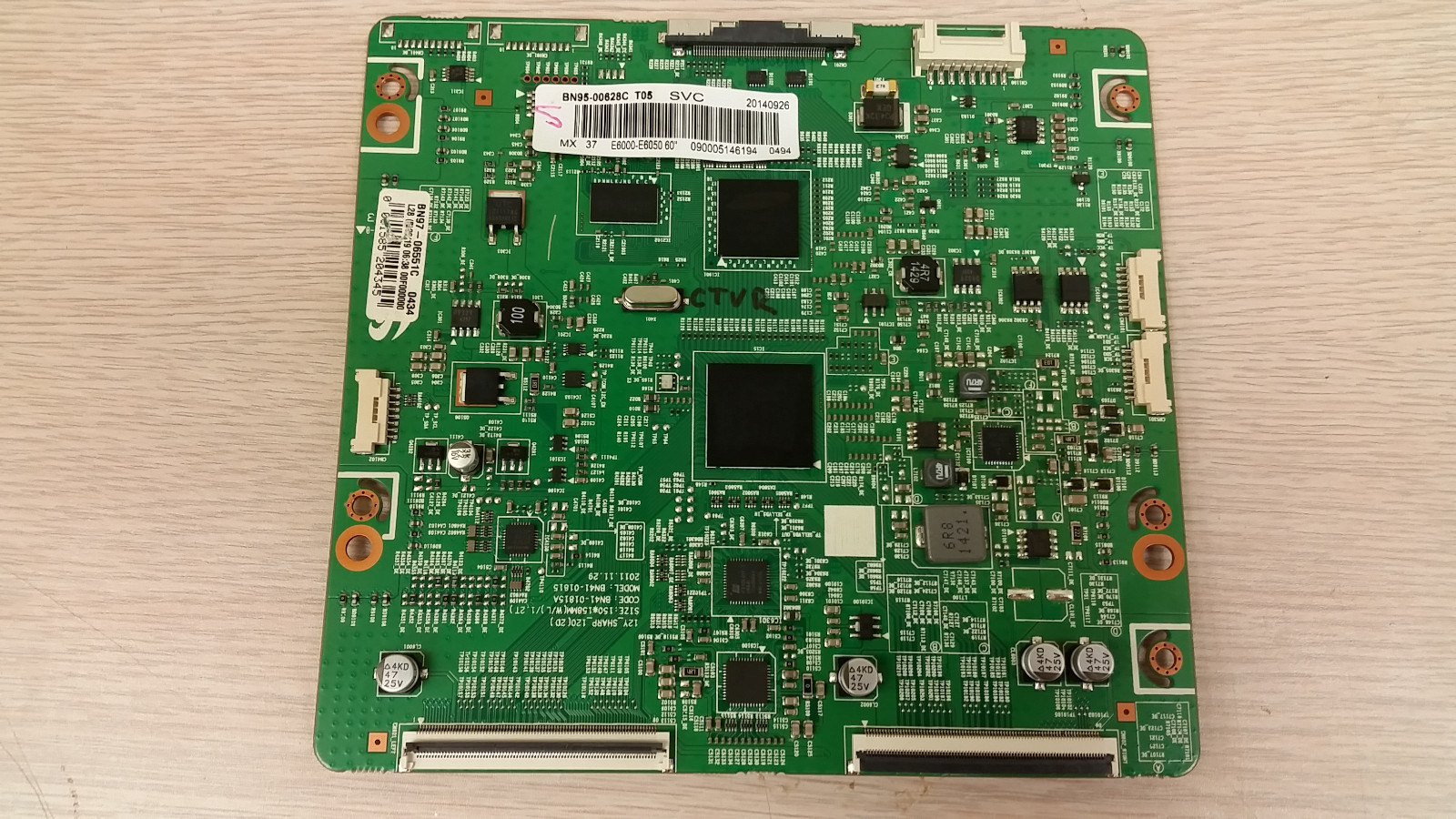 REPAIR SERVICE SAMSUNG BN95-00628C BN95-00628B BN95-00628A T-CON NO IMAGE ISSUE