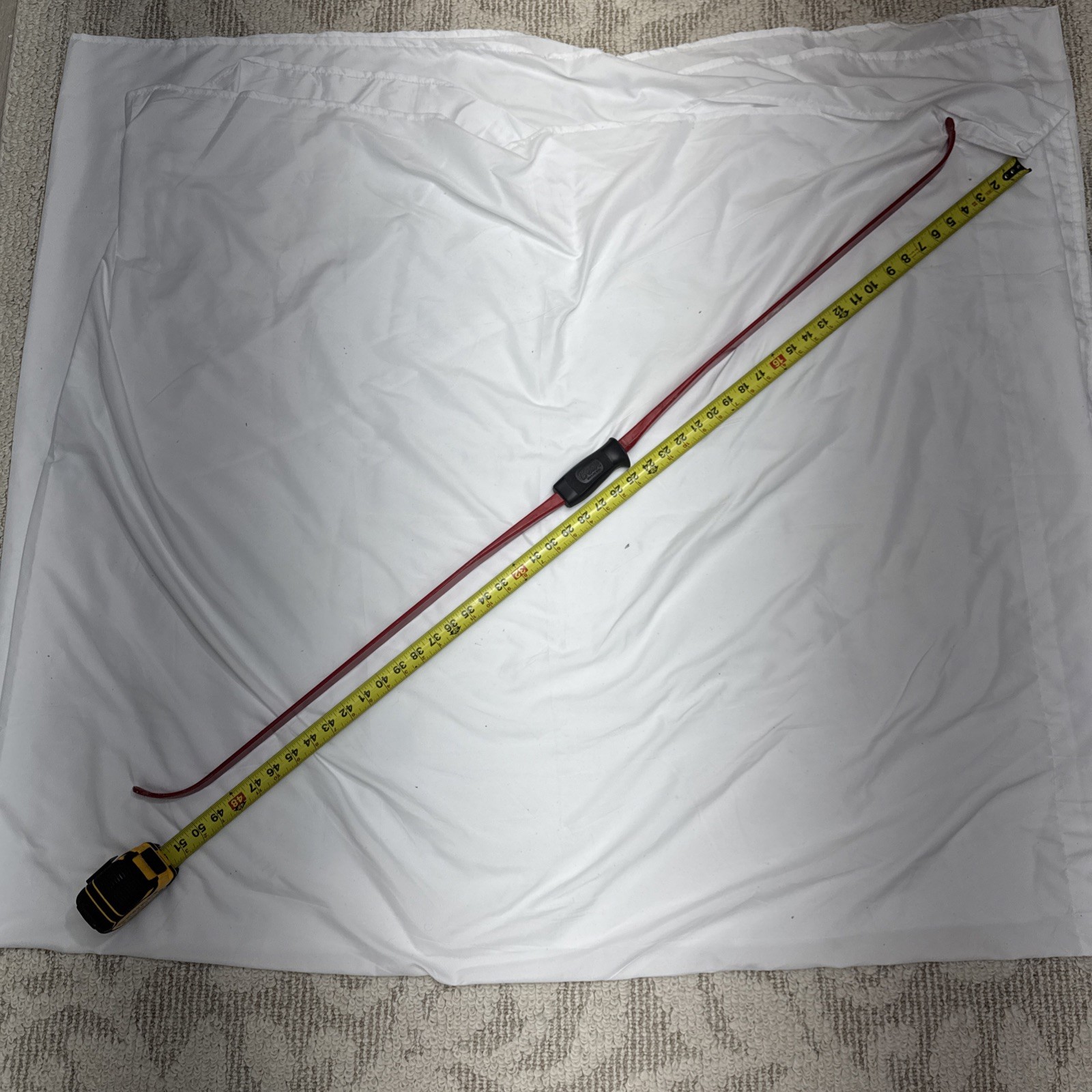 Vintage Red Bear By Bear AMO 50" Fiberglass Recurve Bows Bow Archery