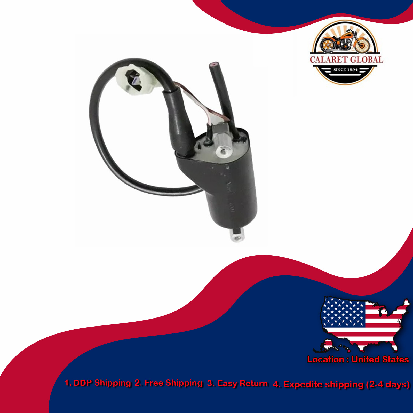 Ignition Coil With Cap Cord for Royal Enfield Classic 500 Bullet 500 RAC00154/A