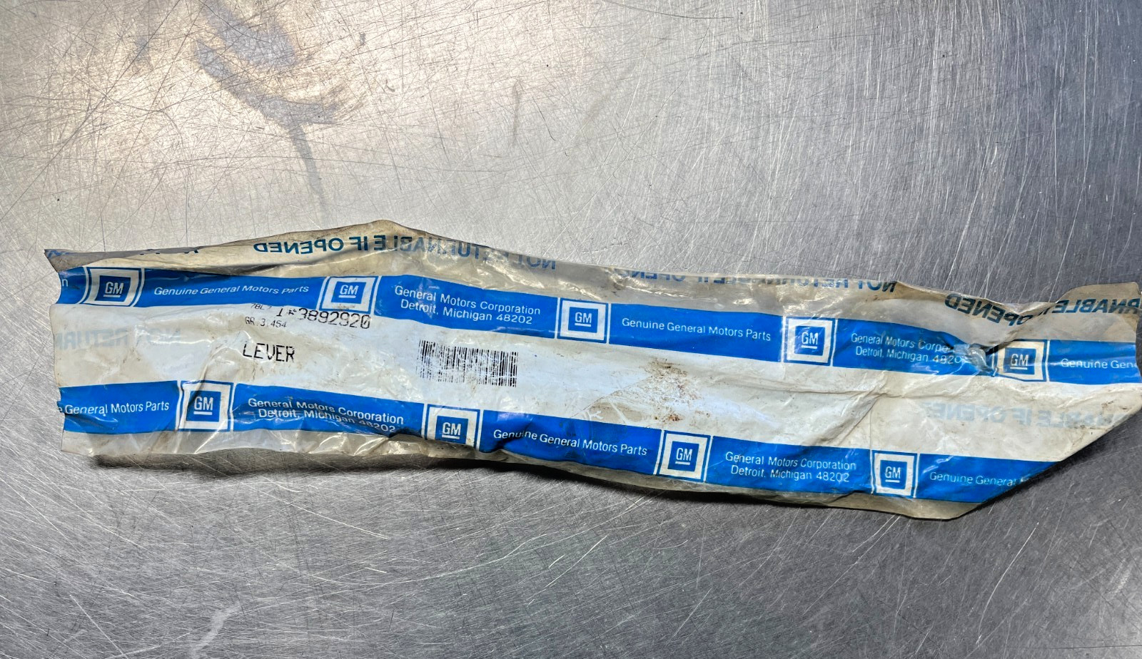 3892920 Genuine OEM GM LEVER