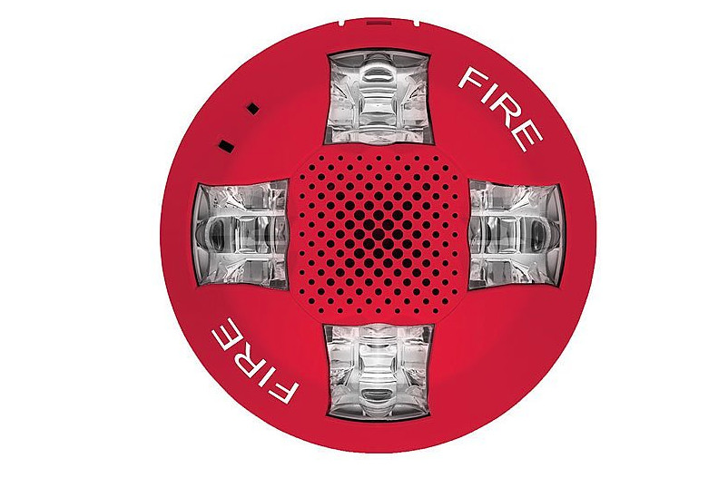 KIDDE EGCAVRF - CEILING MOUNT HORN STROBE RED (NEW)
