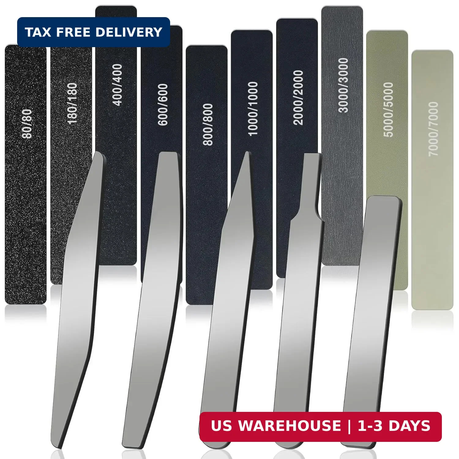 25 Pack Hobby Model Polishing Hand Files Tool Set 5 Pcs Glass Polishing