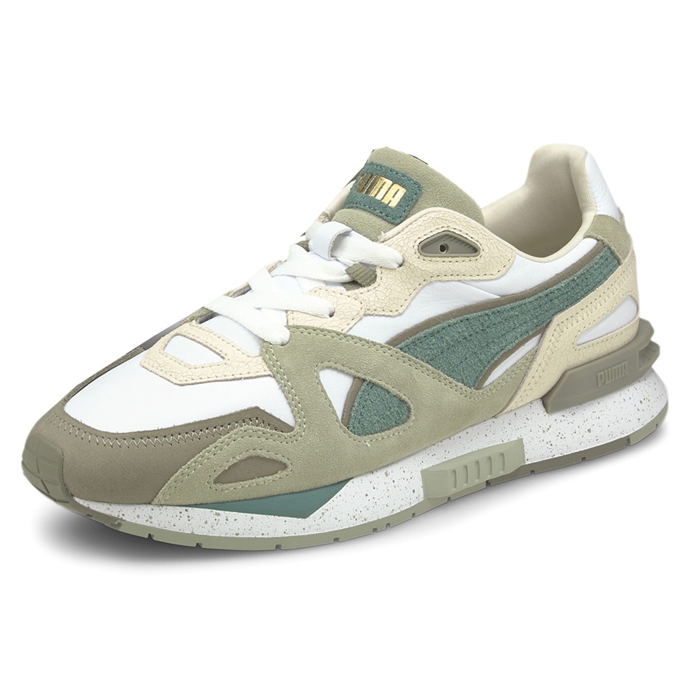 PUMA Mirage Mox Eb Lace Up Mens Off White Sneakers Casual Shoes 38051501