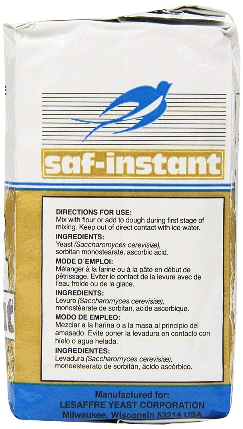 Instant Yeast 4 lb - Fast-Rising Baking Yeast for Bread, Pizza & Pastries