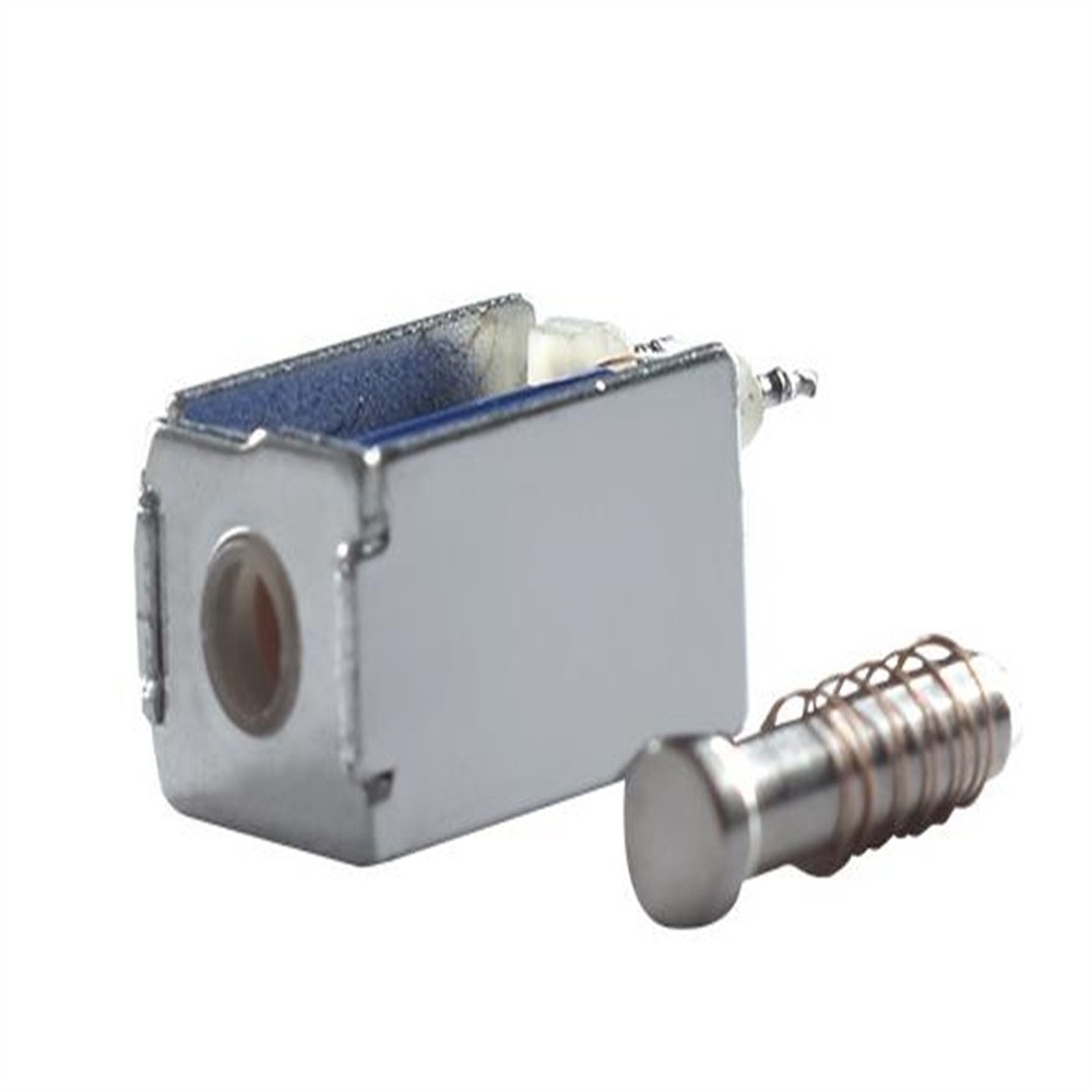 DC Metal Electromagnetic Solenoid Lock Pull Type For Electric Door Lock