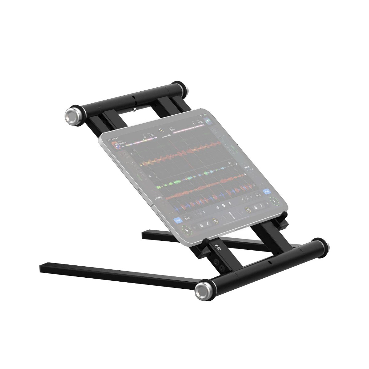 Reloop AMS-STAND-HUB Advanced DJ Computer Laptop Stand with USB-C PD Hub